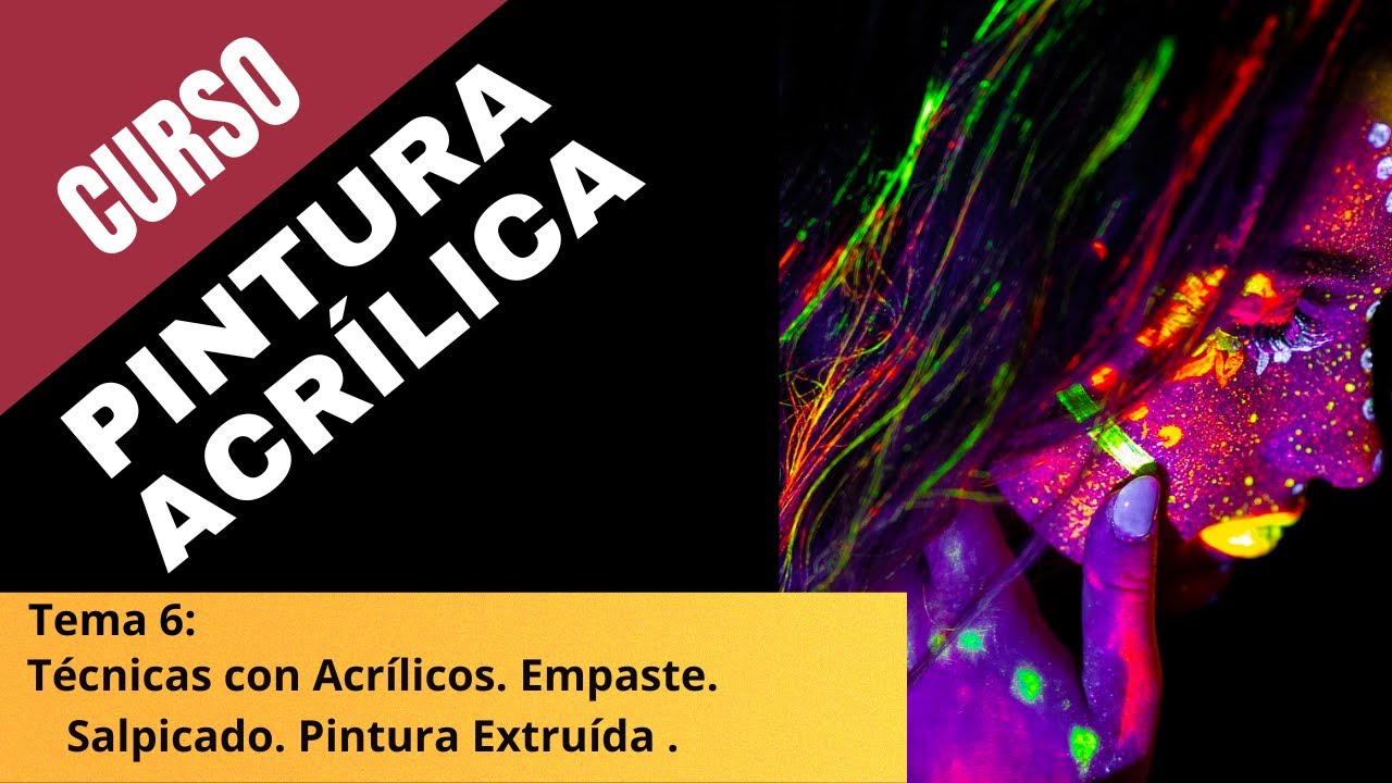CURSO DE PINTURA ACRILICA | Tutorial de Pintura Acr&iacute;lica 2022 (Parte 6)