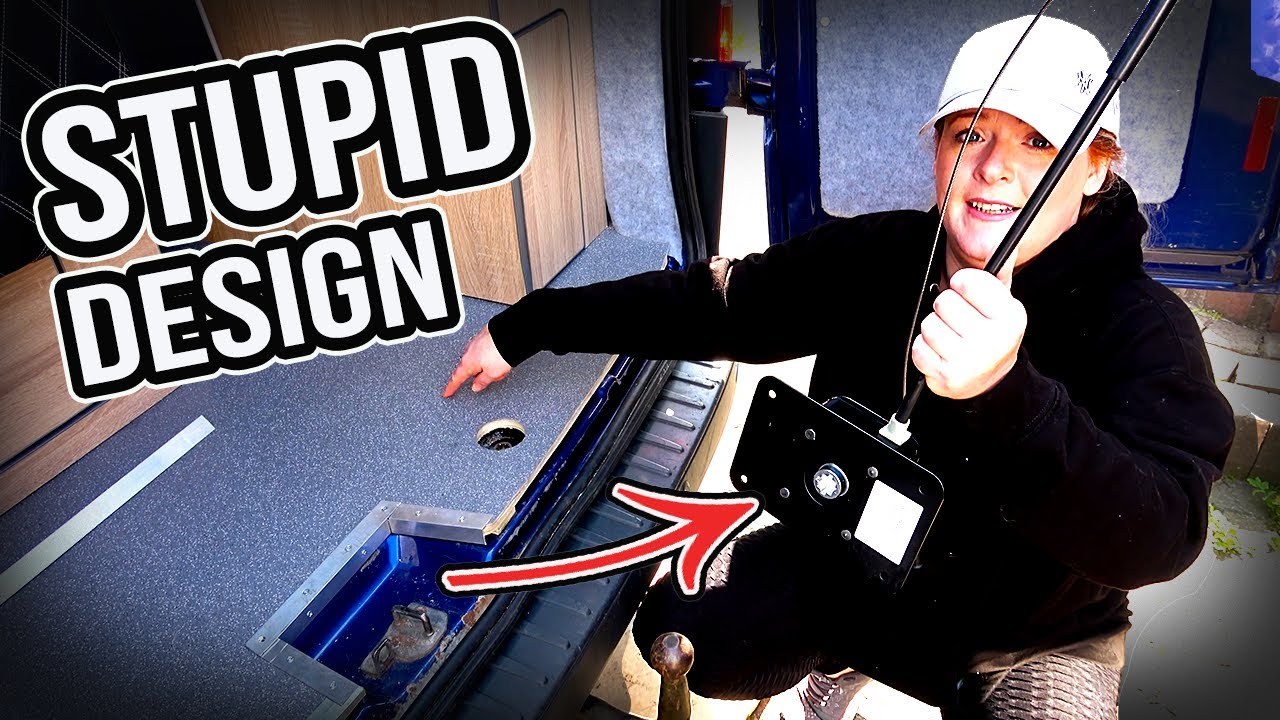 Замена держателя запасного колеса Ford Transit
