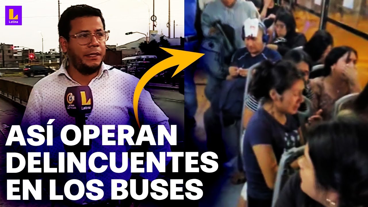 Entran con pistola para asaltar en bus en San Martín de Porres: Videos captaron robo y desesperación