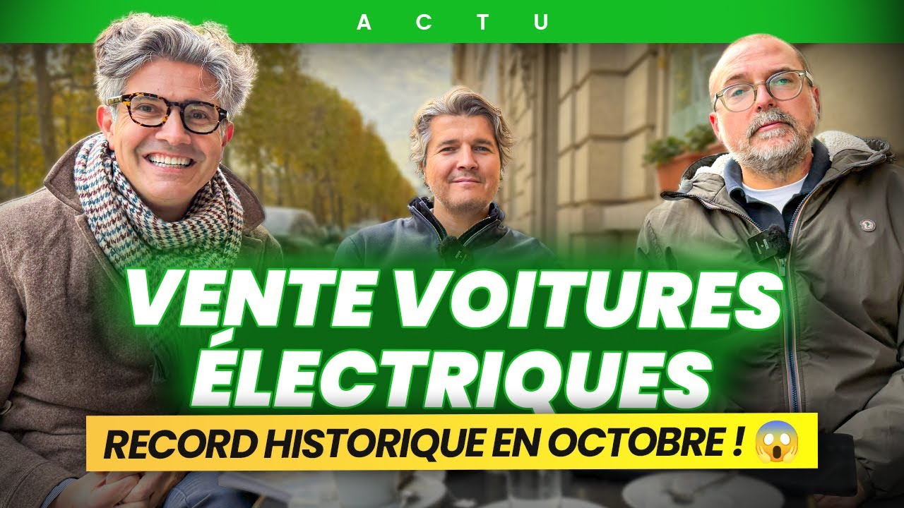 Record absolu pour les ventes de voitures électriques en France ! 🇫🇷⚡️