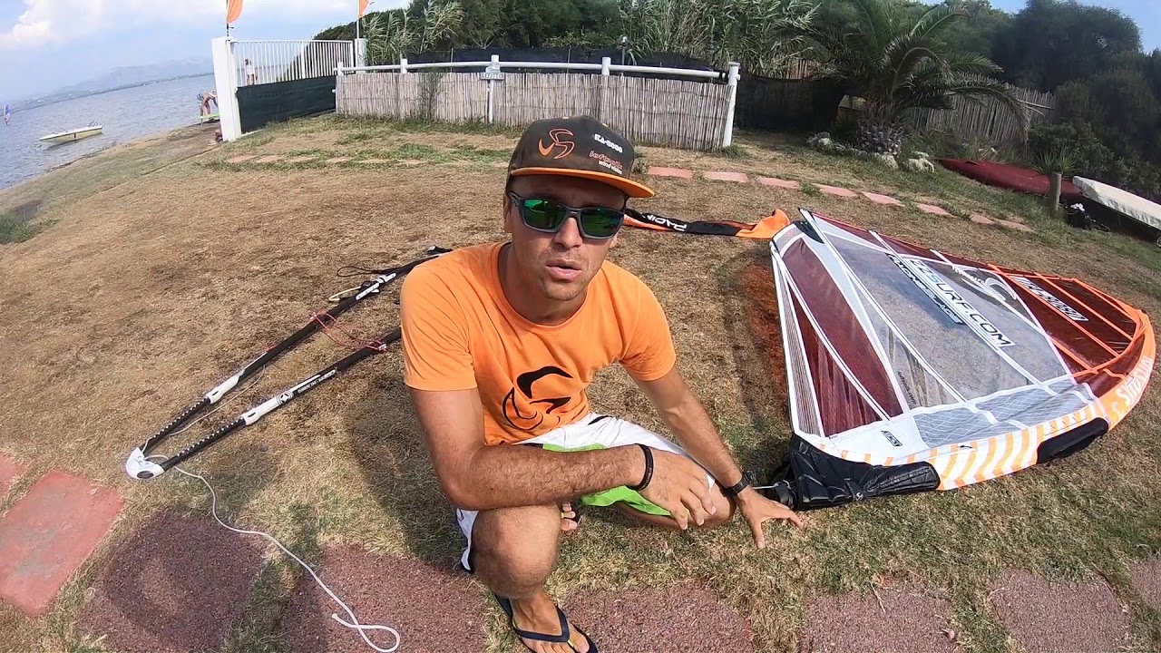Come armare una vela slalom 4 camber - i segreti