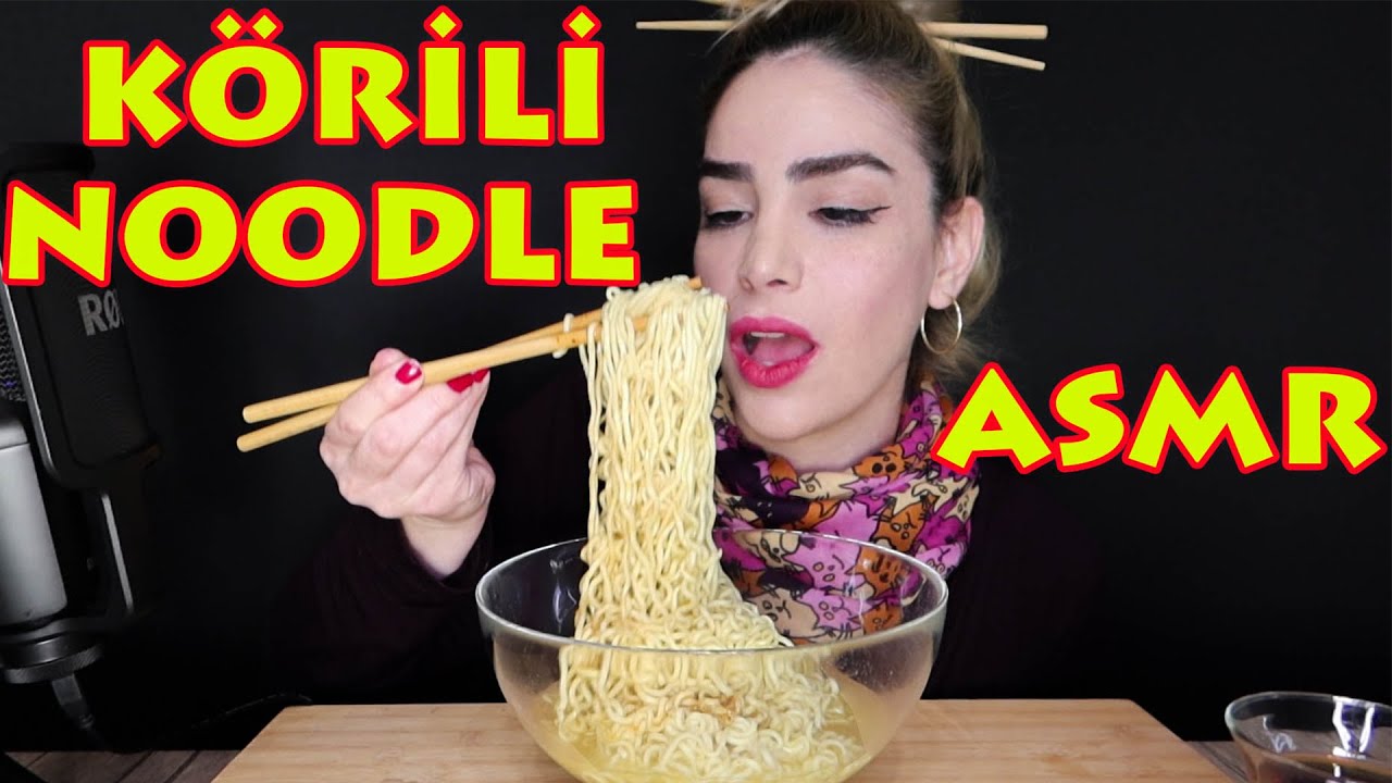 KÖRİLİ NOODLE ASMR | NOODLE ASMR TÜRKÇE