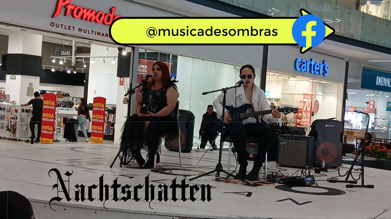 ENJOY THE SILENCE cover - NACHTSCHATTEN - PATIO TLALPAN 31 de octubre 2025