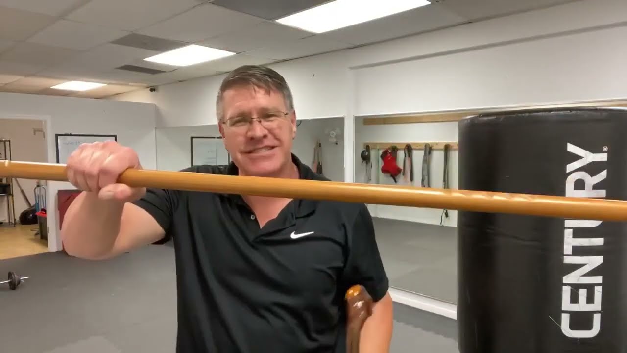 How to use your a walking stick for self defense