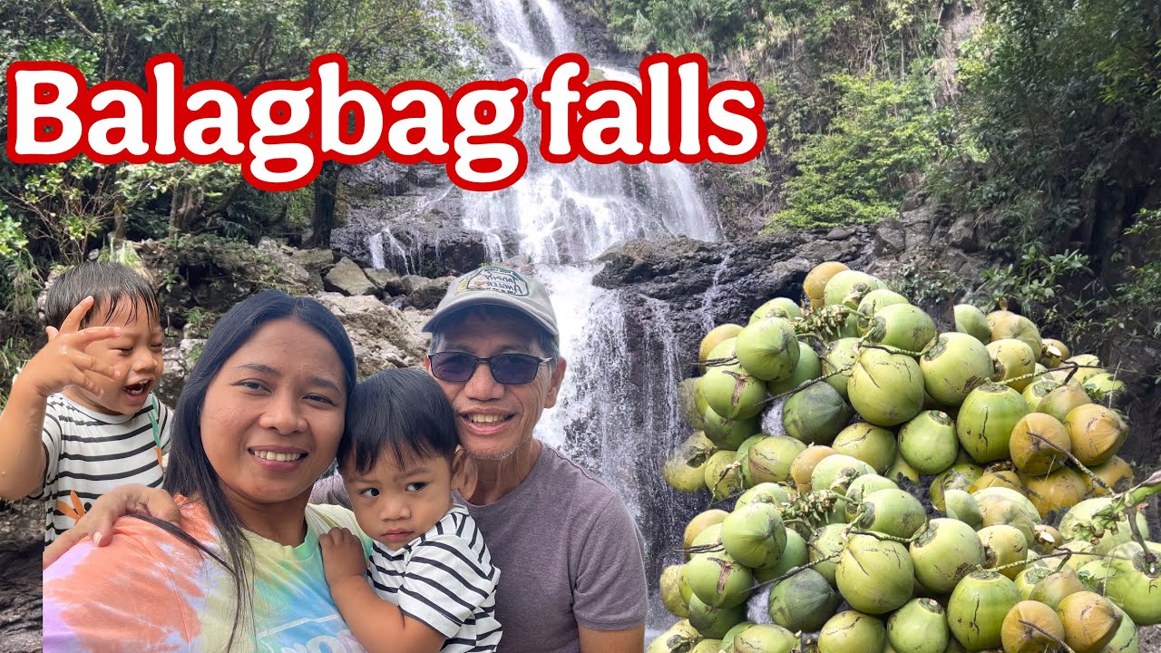 EP156 Balagbag Falls isa ito sa dinadayo dito sa Real quezon | nagpaharvest kami ng buko 
