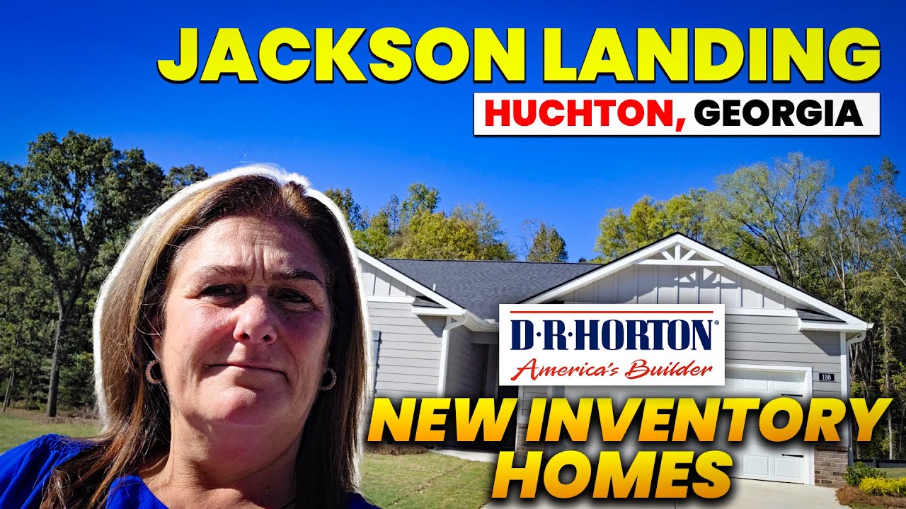 Jefferson Georgia Home Walkthrough | Living in Jefferson Georgia | Jackson Landing Jefferson Georgia