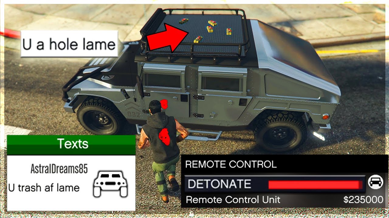 The BEST and Most POWERFUL Way To Use an RC Hummer on GTA Online