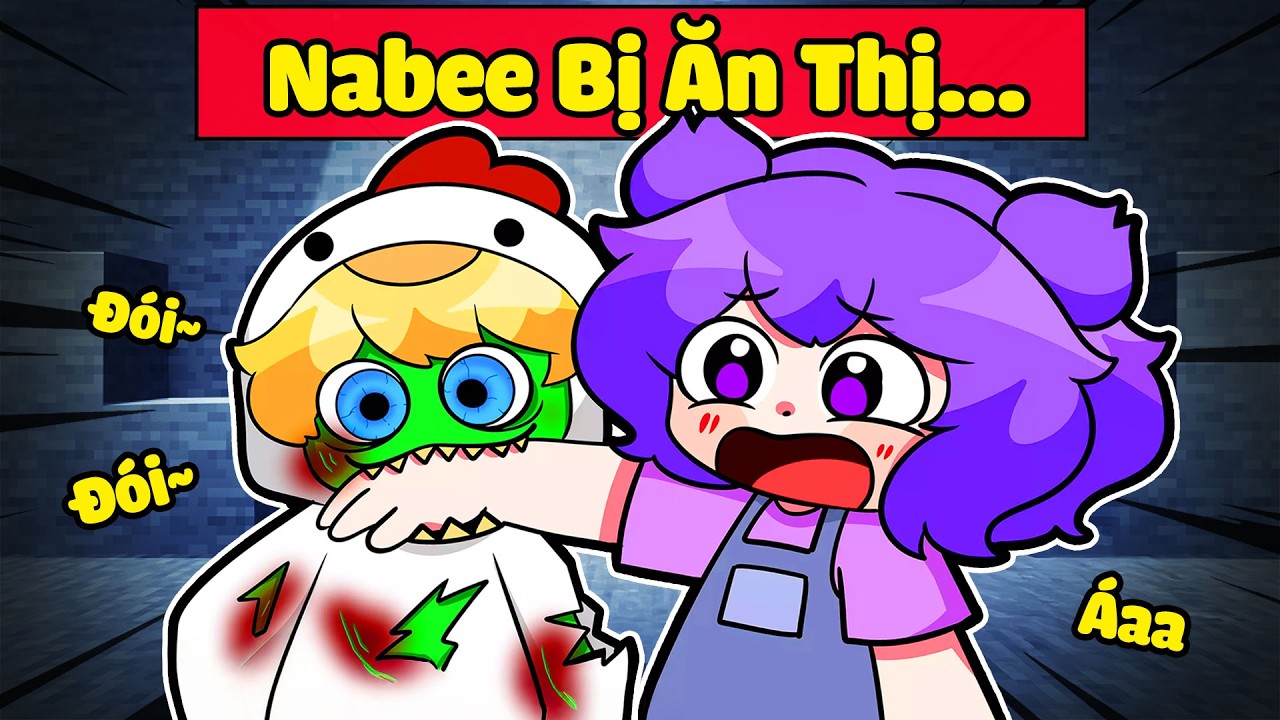 NABEE BỊ TÔ GÀ TẤN CÔNG TRONG MINECRAFT...??? 🧟😧