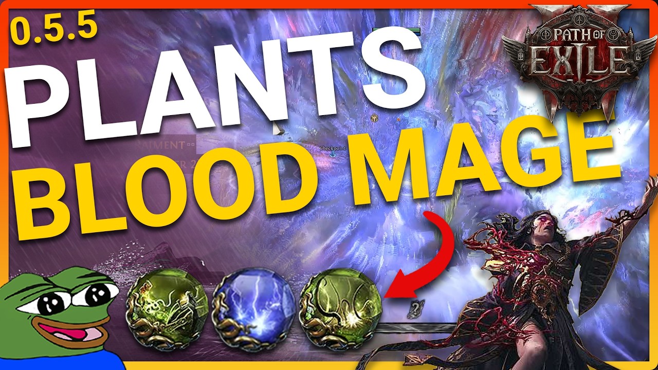 PoE 2 0.5.5 | Plants Blood Mage | Build Update | Path of Exile 2 Forbidden Rites