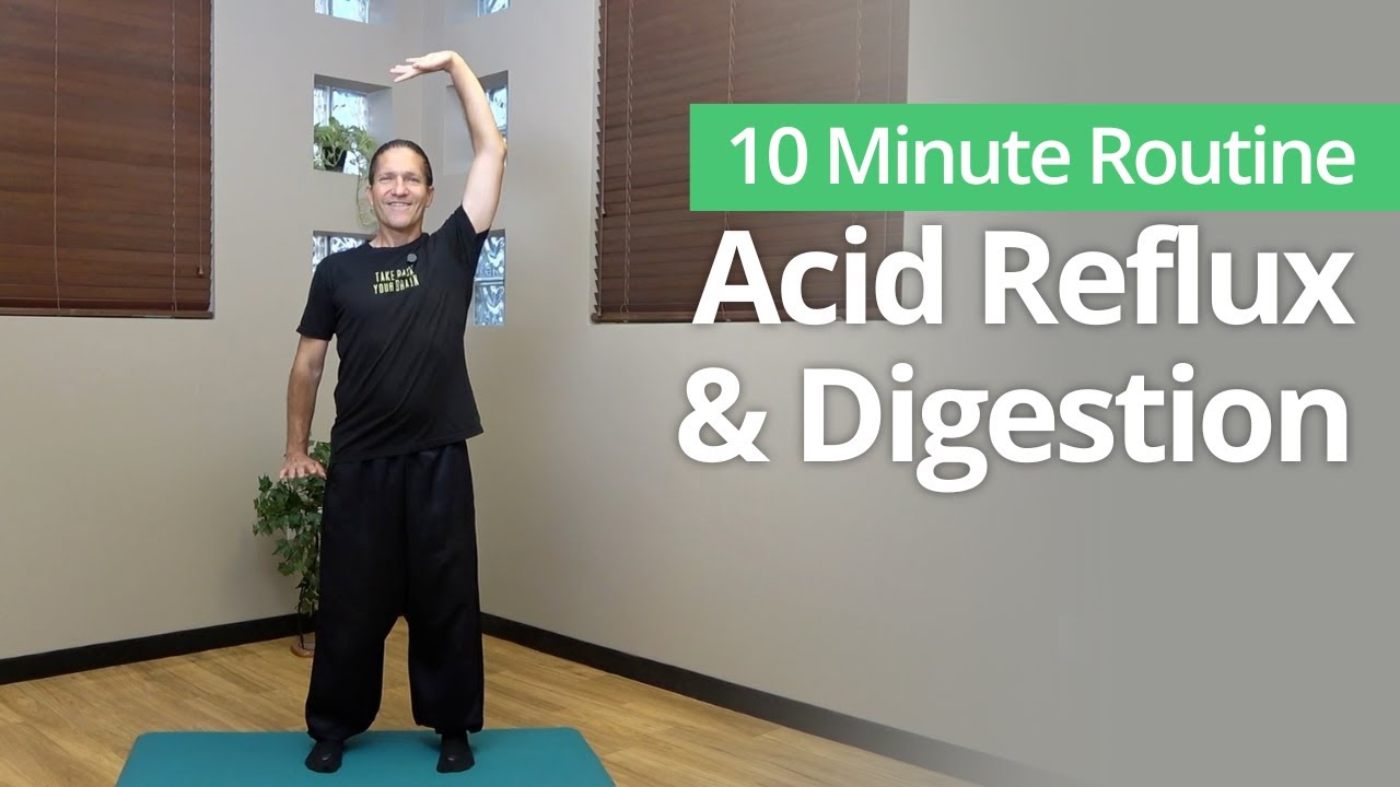 Qigong for Acid Reflux & Digestion | 10-Minute Daily Routine