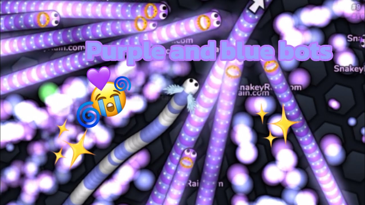 Snakey-Rain on Slither IO {9121} #slitherio