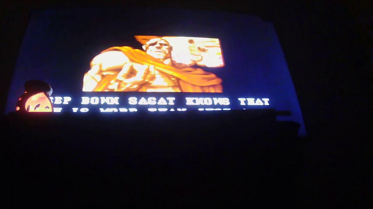 Super Street Fighter 2 the new challenger [laythough  part 12-  Sagat