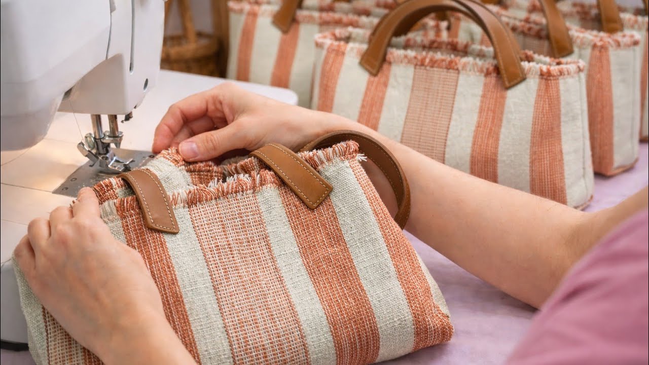 Transformei um Jogo Americano em uma Eco Bag Linda!