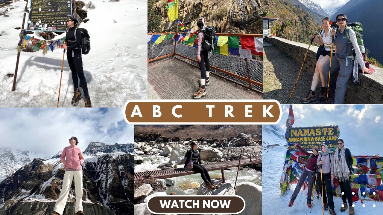 ANNAPURNA BASE CAMP TREK ! ( 5 DAYS ) 🏔️