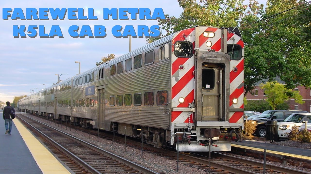 Farewell Metra K5LA Cab Cars