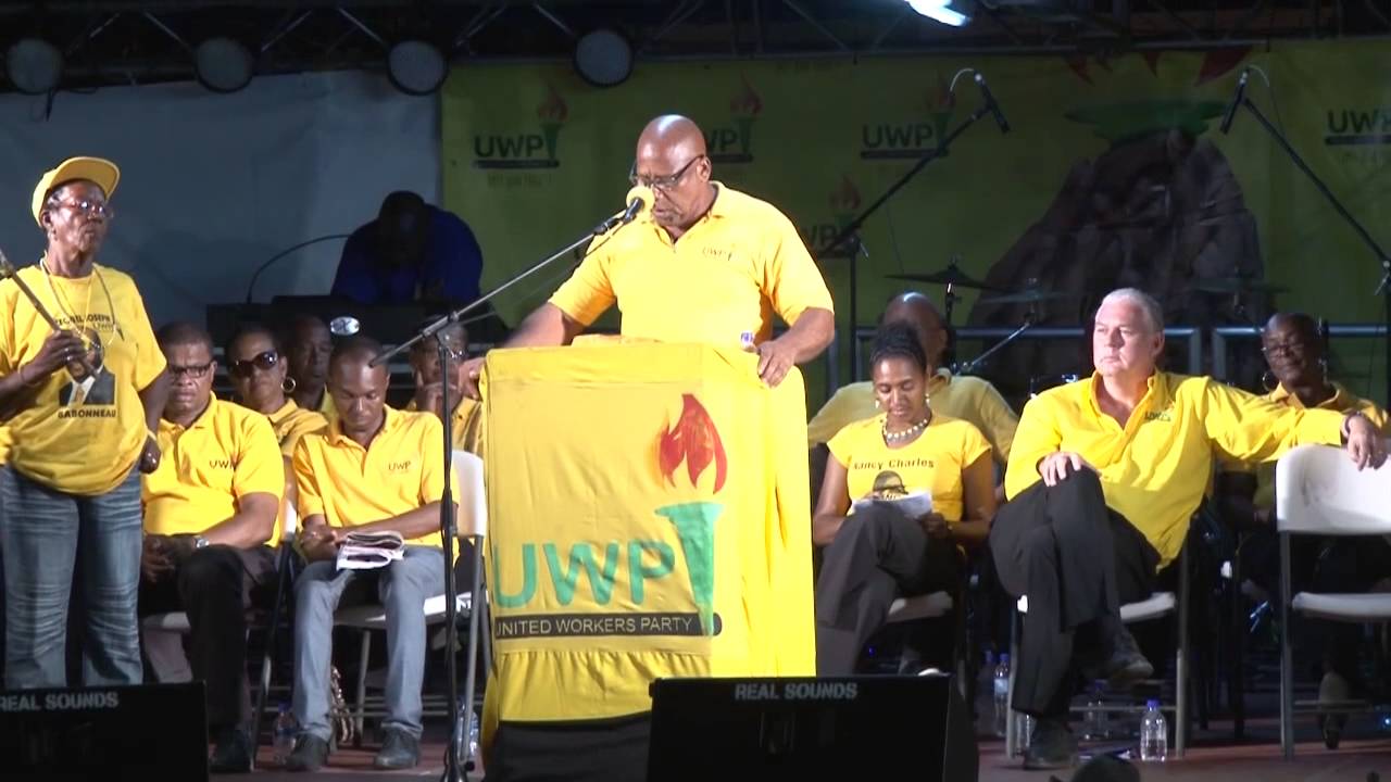 UWP in Babonneau - Speech by Ezechiel Joseph (20160410)