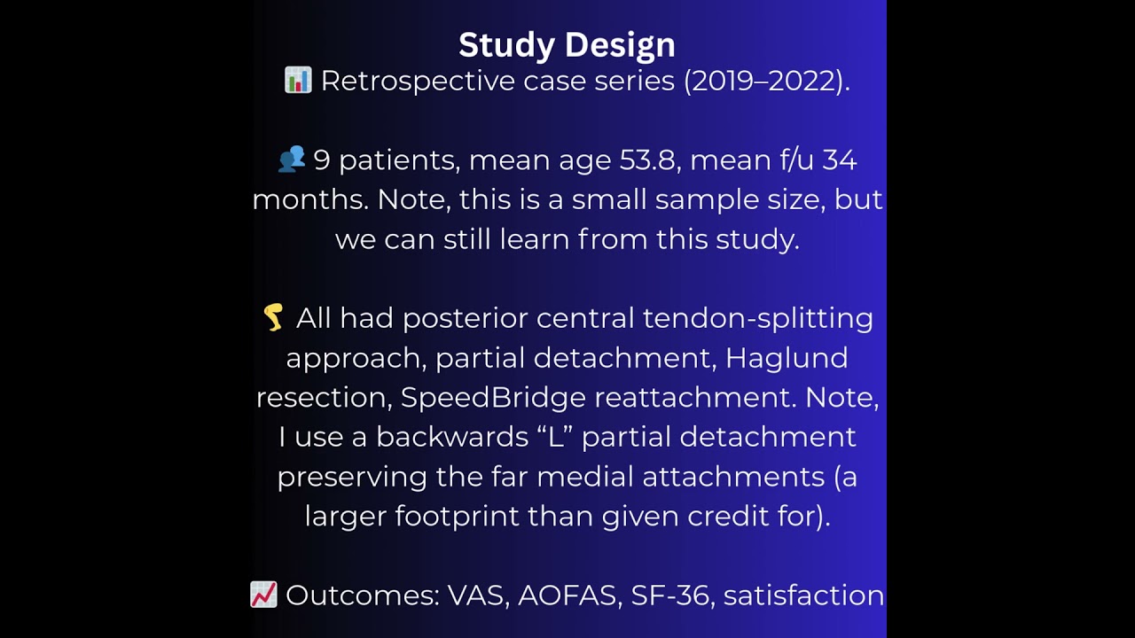 🦶 Haglund&rsquo;s triad &mdash; Haglund deformity + retrocalcaneal bursitis + insertional Achilles tendinopathy.