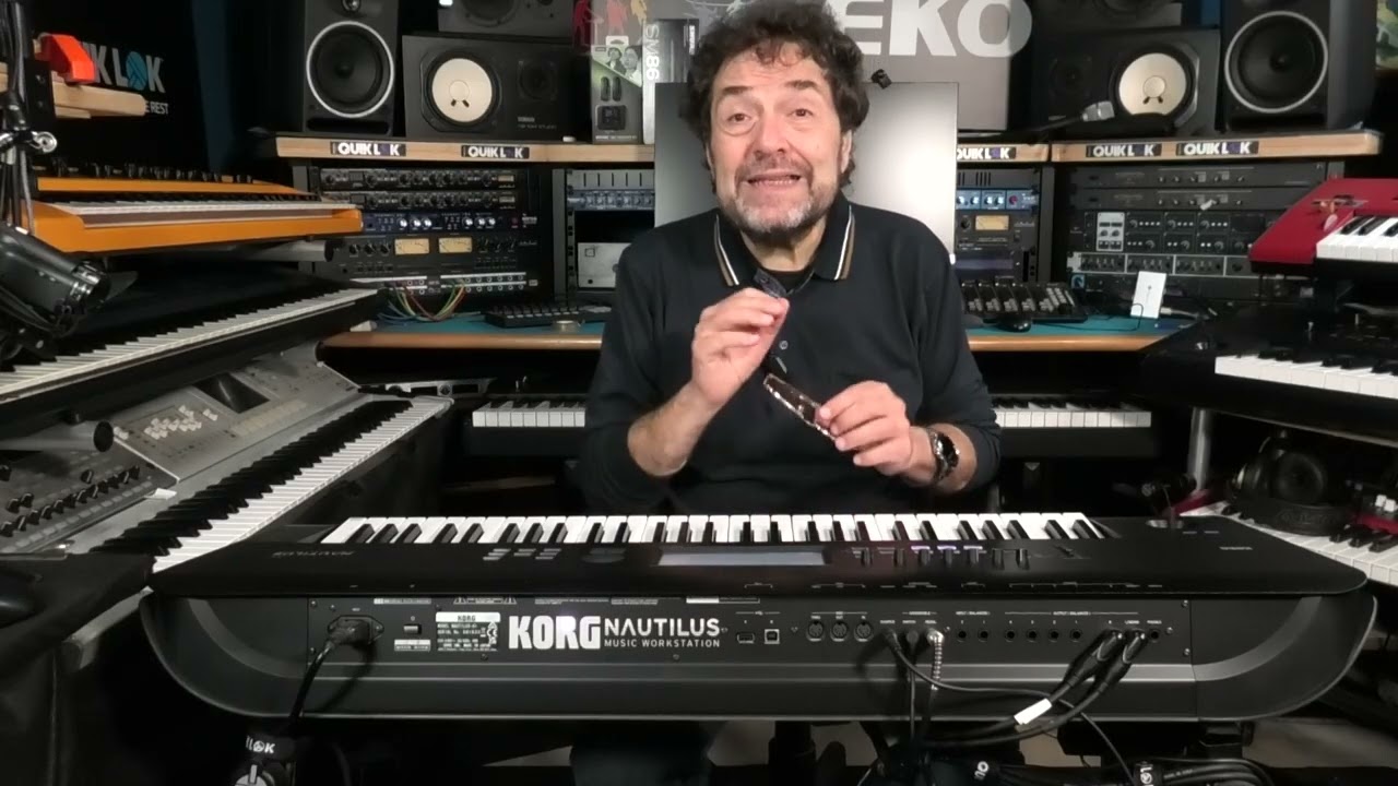 KORG Nautilus Tutorial - Assegnare il Pedale d'espressione