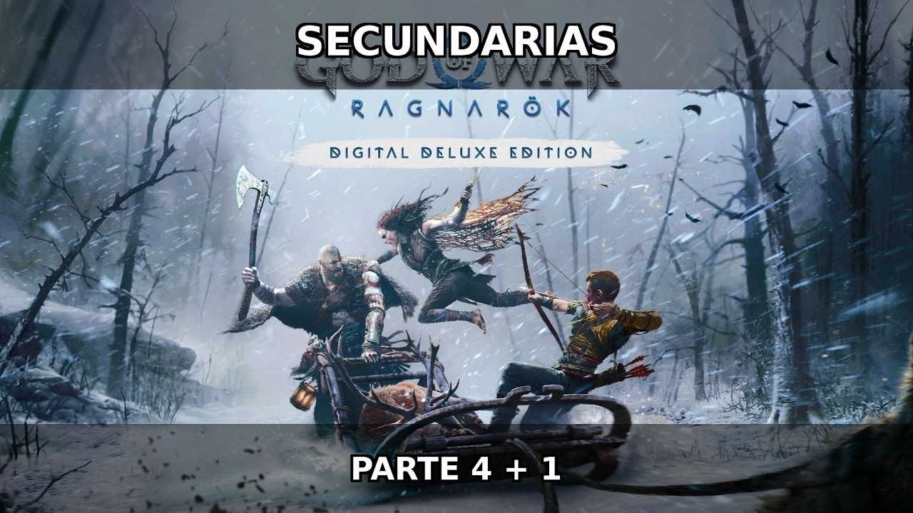 God of War: Ragnarök - Secundarias #4 + 1