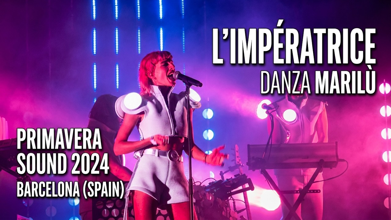 L’Impératrice - Danza Marilù - Live at Primavera Sound 2024 - 30th May - Parc del Fòrum