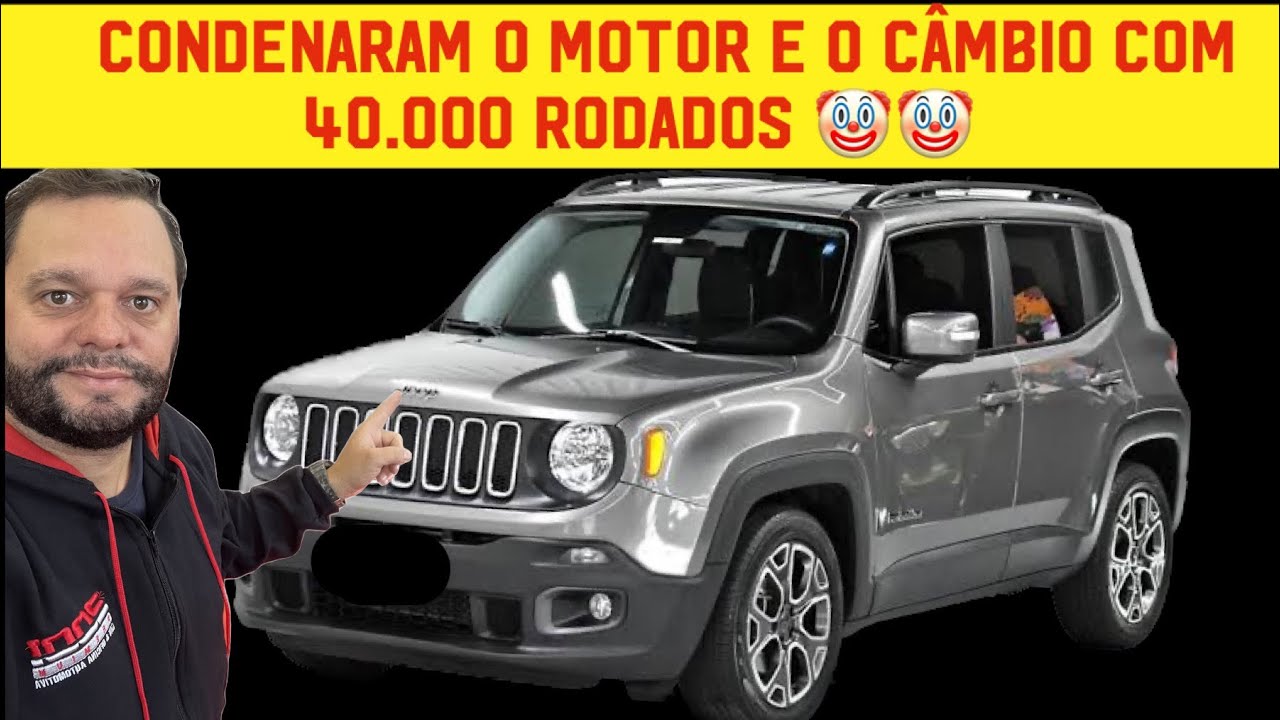 JEEP RENEGADE FALHA NO MOTOR E DEFEITO NO CÂMBIO?? NÃO CAIA NESSA. SEGUE ESSA DICA !!!!