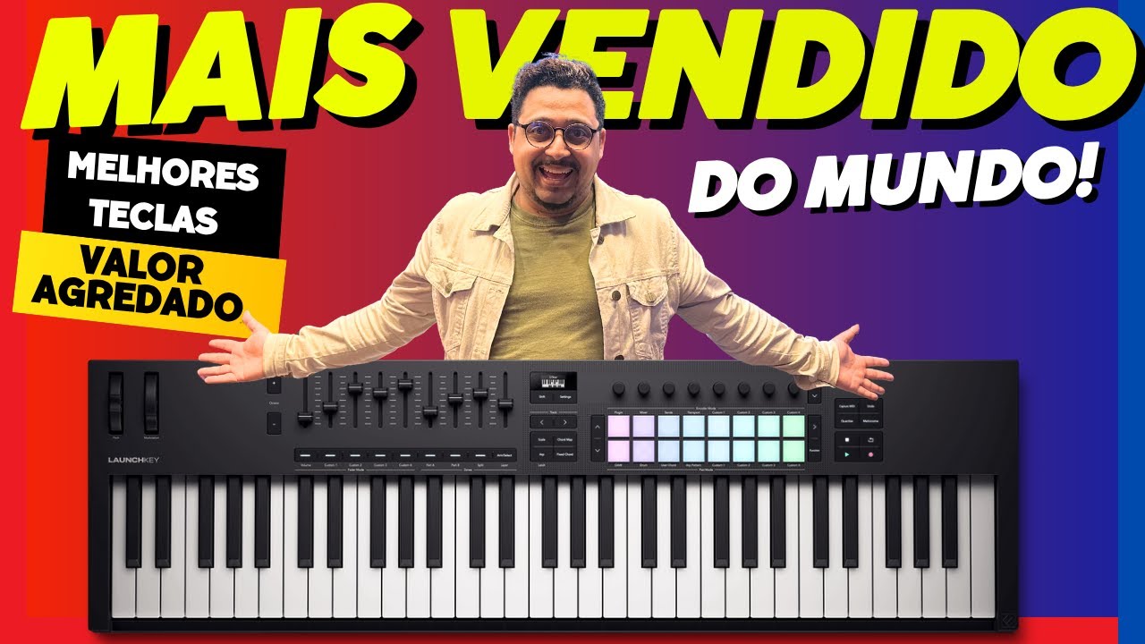 LAUNCHKEY MK4 O MAIS VENDIDO DO MUNDO!