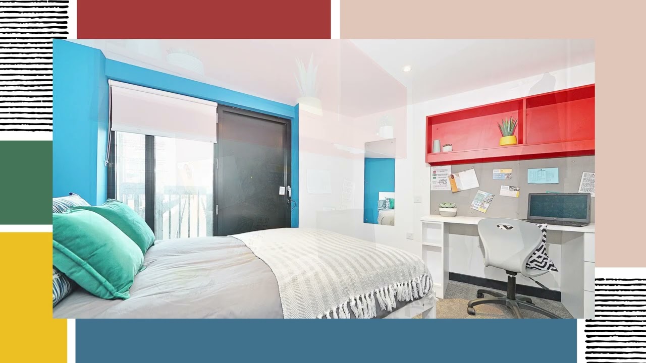 Beton House, Student Accommodation in Sheffield - Room Walkthrough 🛏️