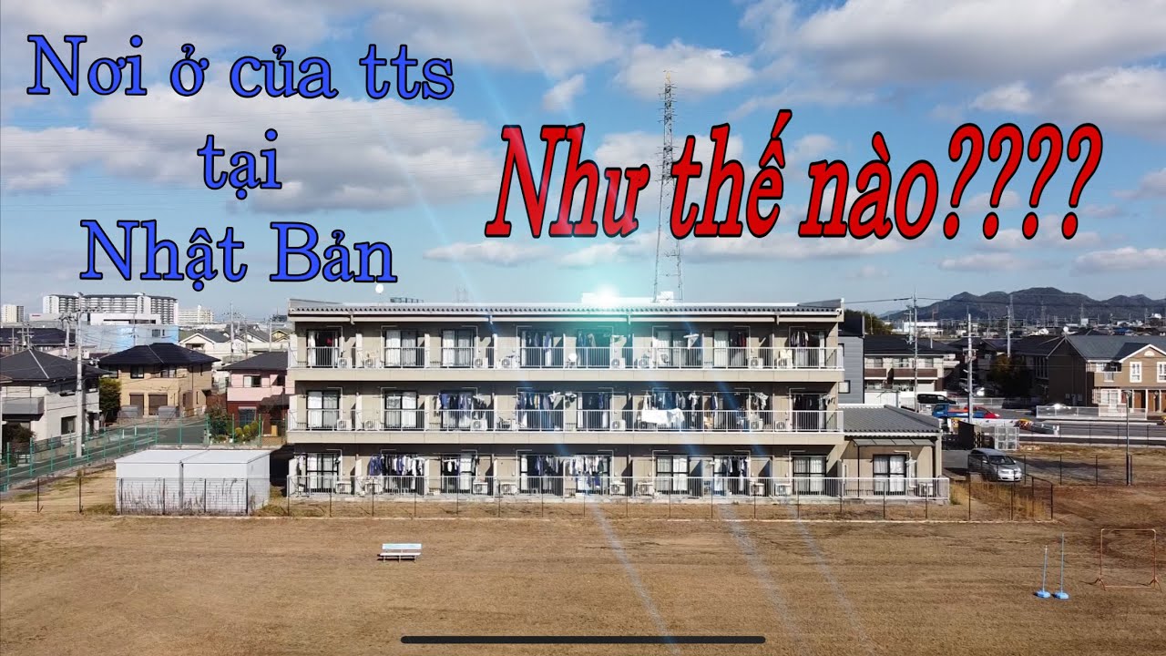 Bên trong nhà ở dạng kí túc xá của người Việt Nam tại Nhật có gì ???? 4Mi Vlogs