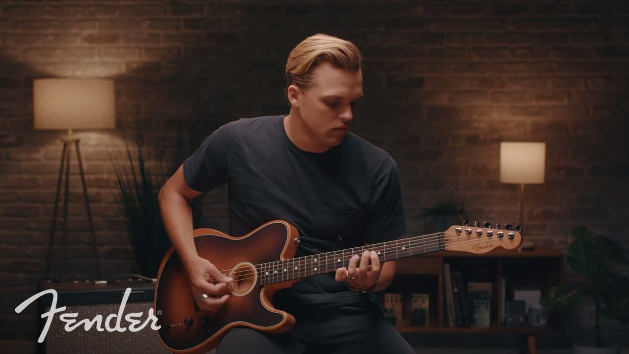 Dylan Thomas Dives Into The American Acoustasonic Telecaster | Fender