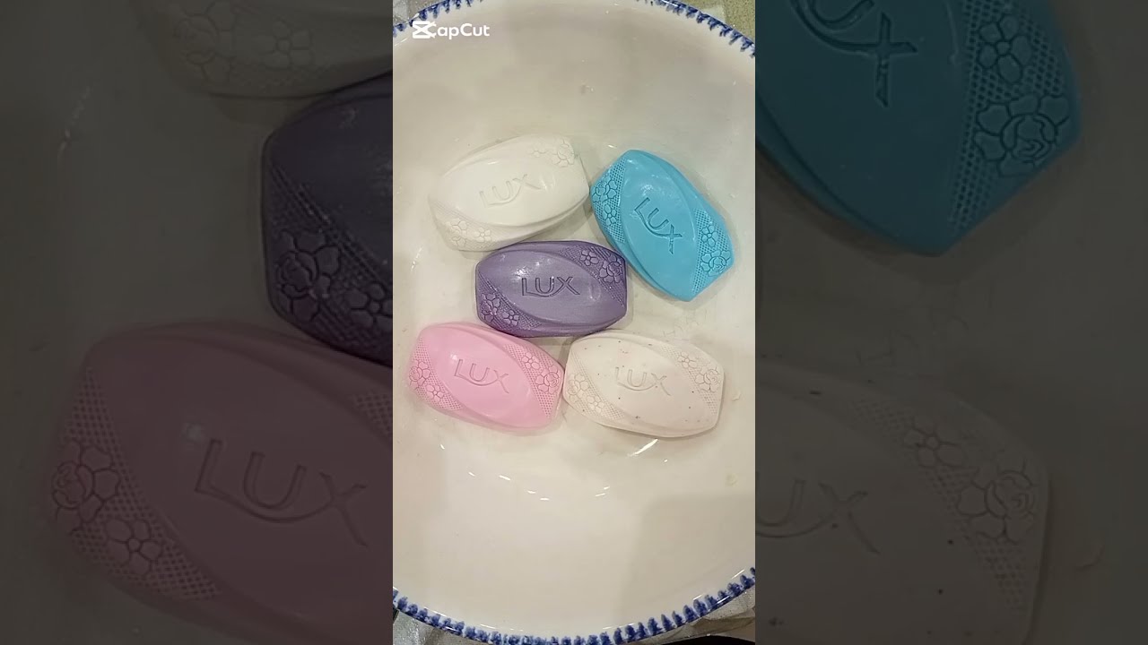 ASMR SOAP 🫧SET 5 LUX VERY CRUNCH E CRUSH #asmrsoap #soap #asmr #soapasmr #satisfying #soapcutting 🔪🧼