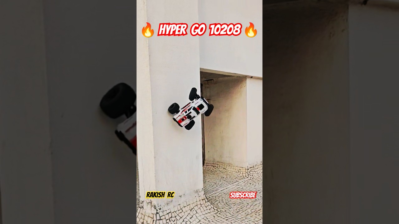 #Mjx Hyper Go #10208 high Jump Flip  #hypergo #rccar #rctruck #slowmotion #jumptime #superjump