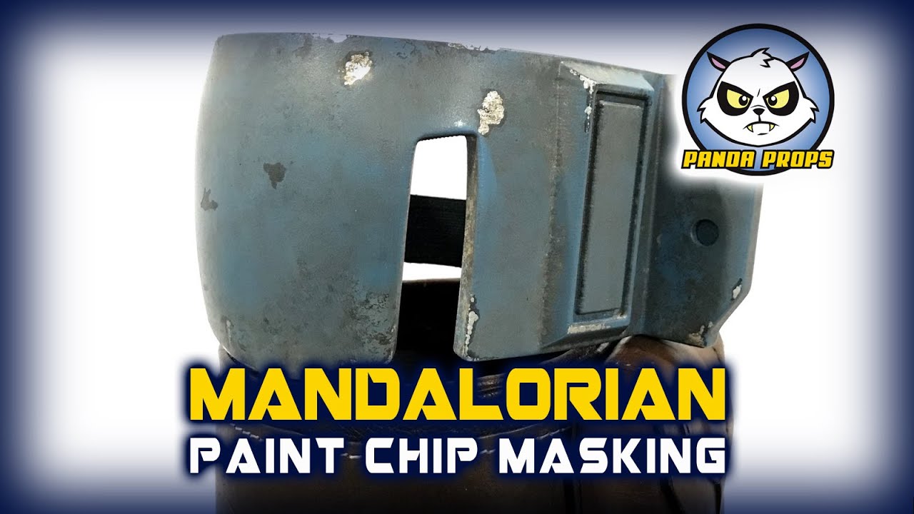 Painting chip marks on Mandalorian armor