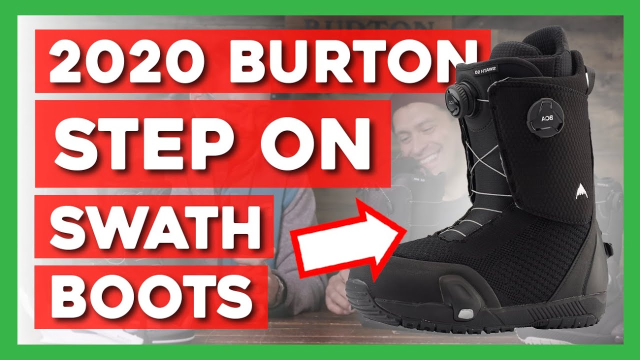 NEW 2020 BURTON STEP ON SWATH SNOWBOARD BOOTS!!!