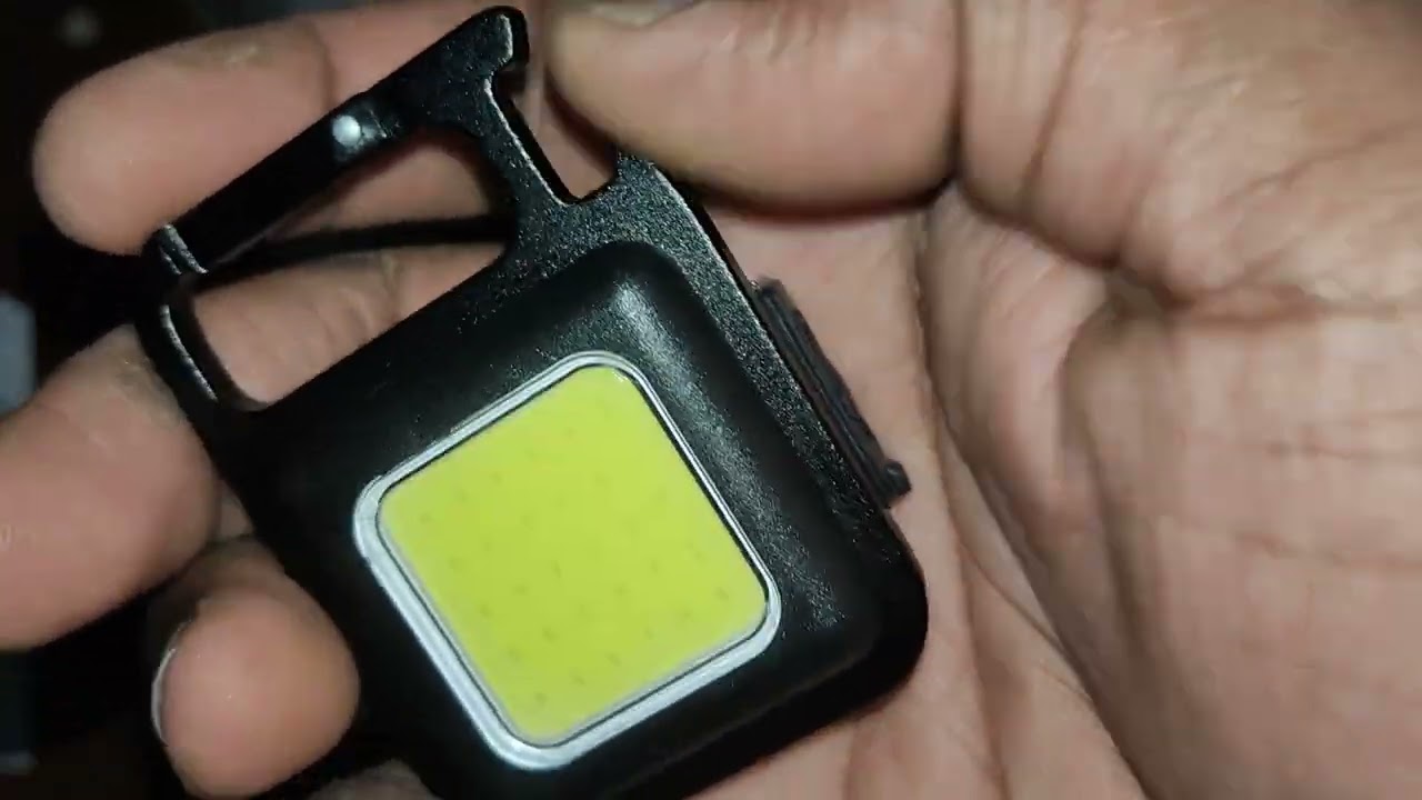 COB LED light | Bottle Opener | Tripod Mounting point | Type C Charging port