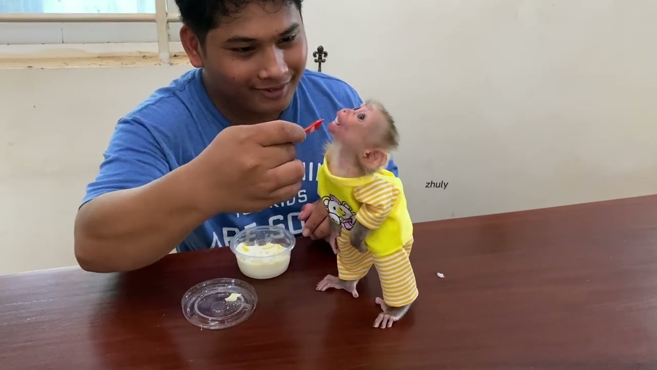 Empresss Zhuly Run & Walk Around When She Like To Eat This Sweet