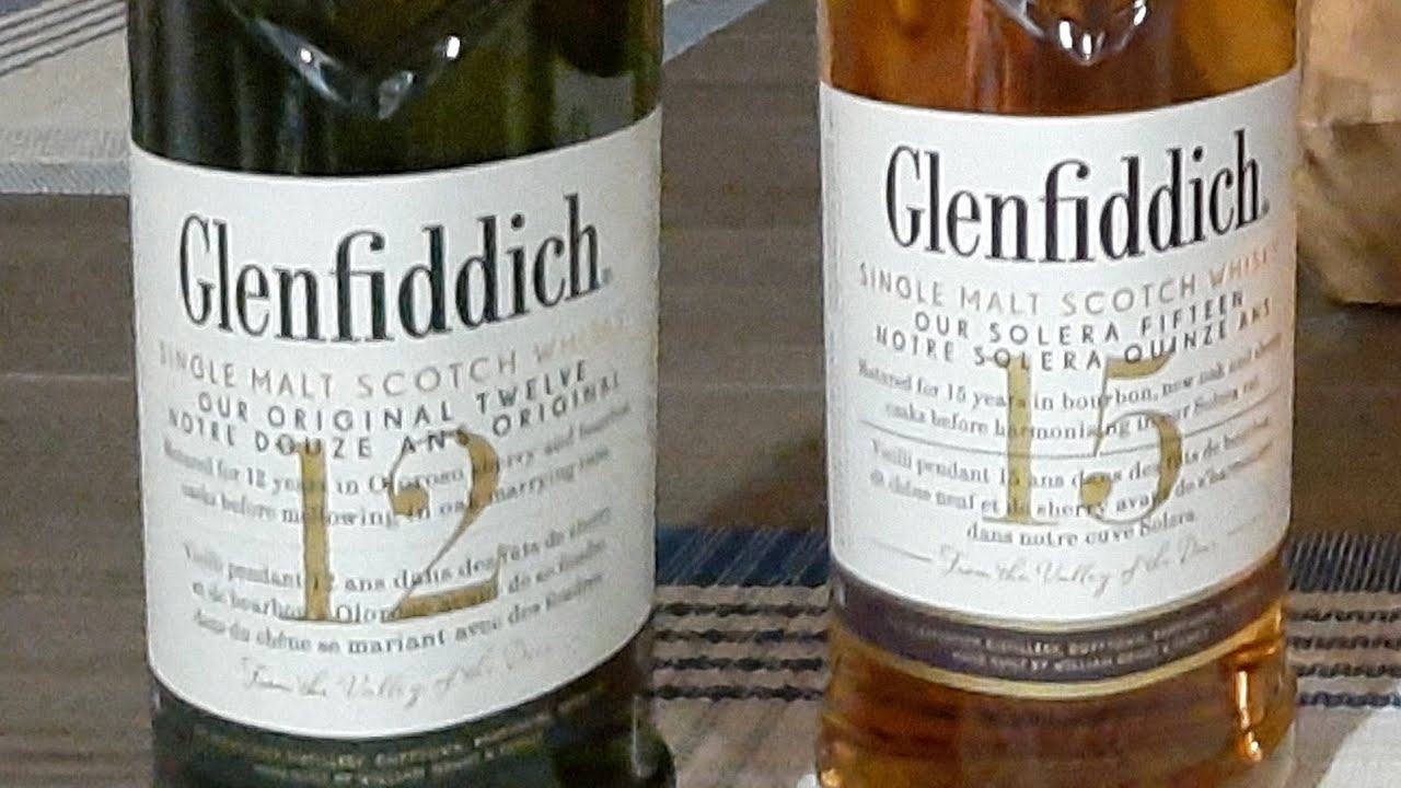 It was all a dram - Glenfiddich 12 vs 15