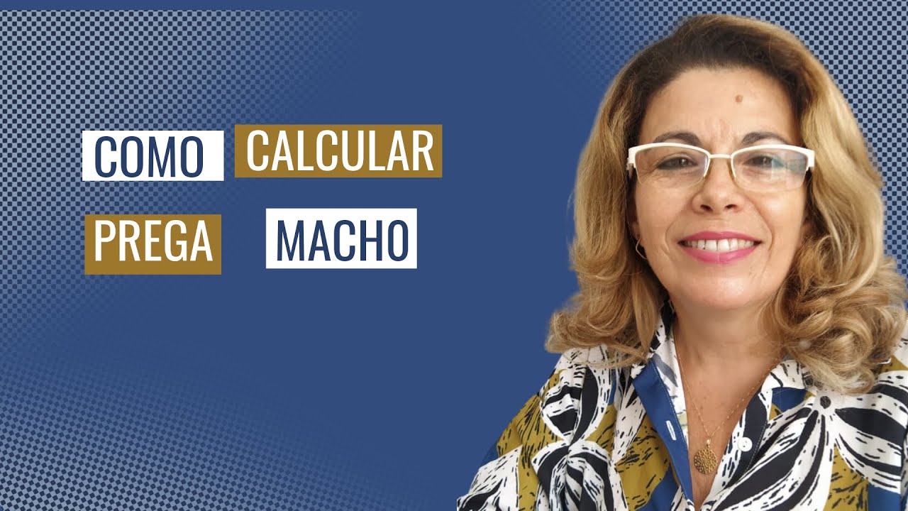 Vídeo#43 PASSO A PASSO COMO CALCULAR PREGA MACHO