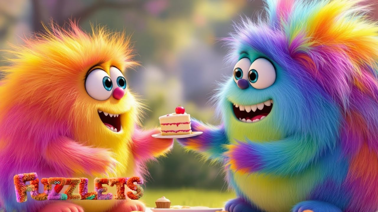 WE&rsquo;RE BETTER TOGETHER 💛 A Fun & Uplifting Friendship Song for Kids with the Fuzzlets! 🎶