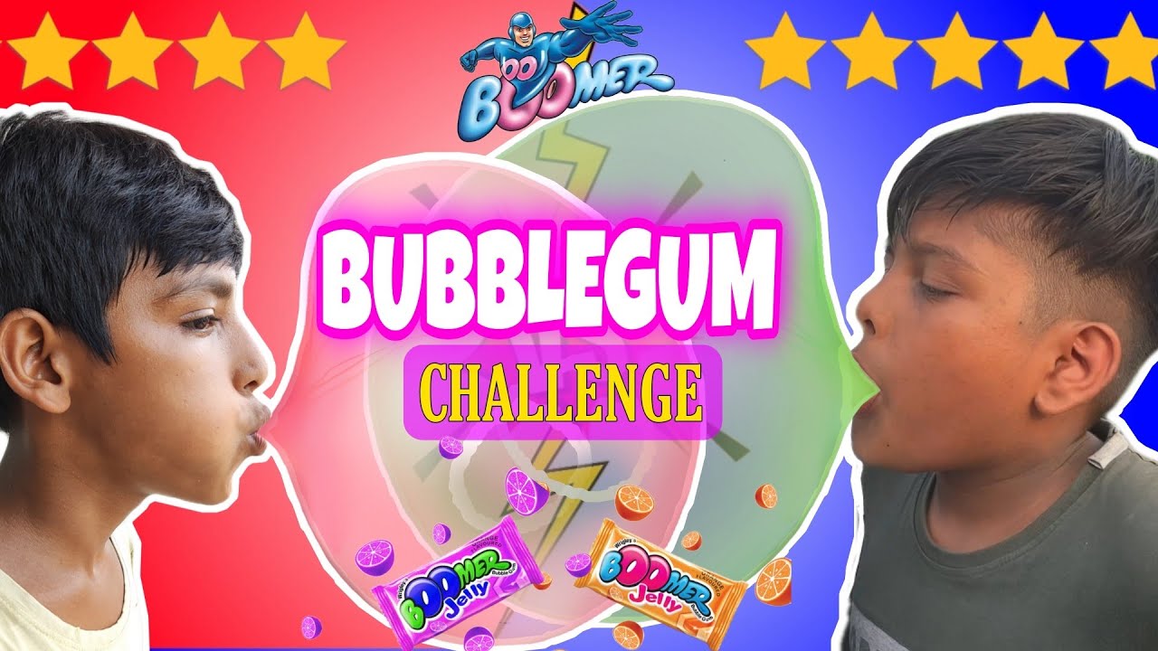 Bubble Gum Blowing Challenge | Funny Challenge | जिसका बड़ा फुलेगा वो जीतेगा