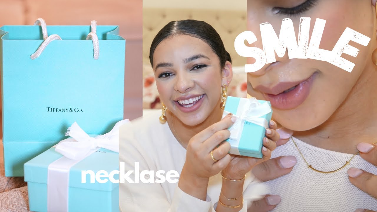 Tiffany Smile necklace unboxing