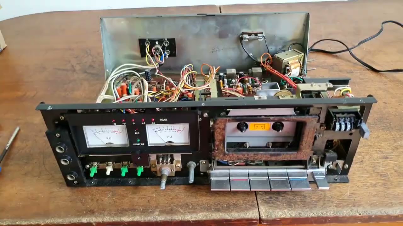 Tape Deck Gradiente CD3500: Mecanismo