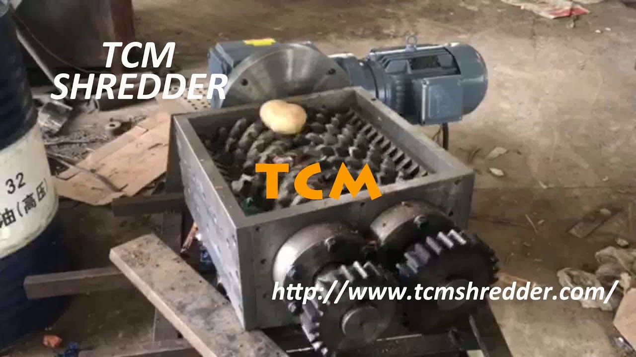 Household use small mini shredder for waste food plastic carton etc.