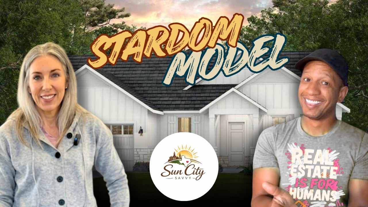 Full House Tour: Stardom Model at Sun City Texas Georgetown