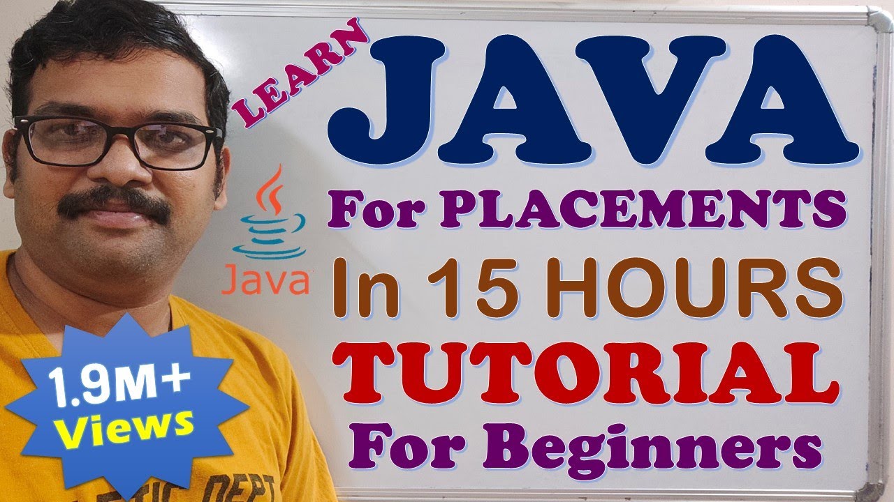 Core Java Full Course for Beginners 🚀 | Learn Java in 15 Hours (2025 Edition)