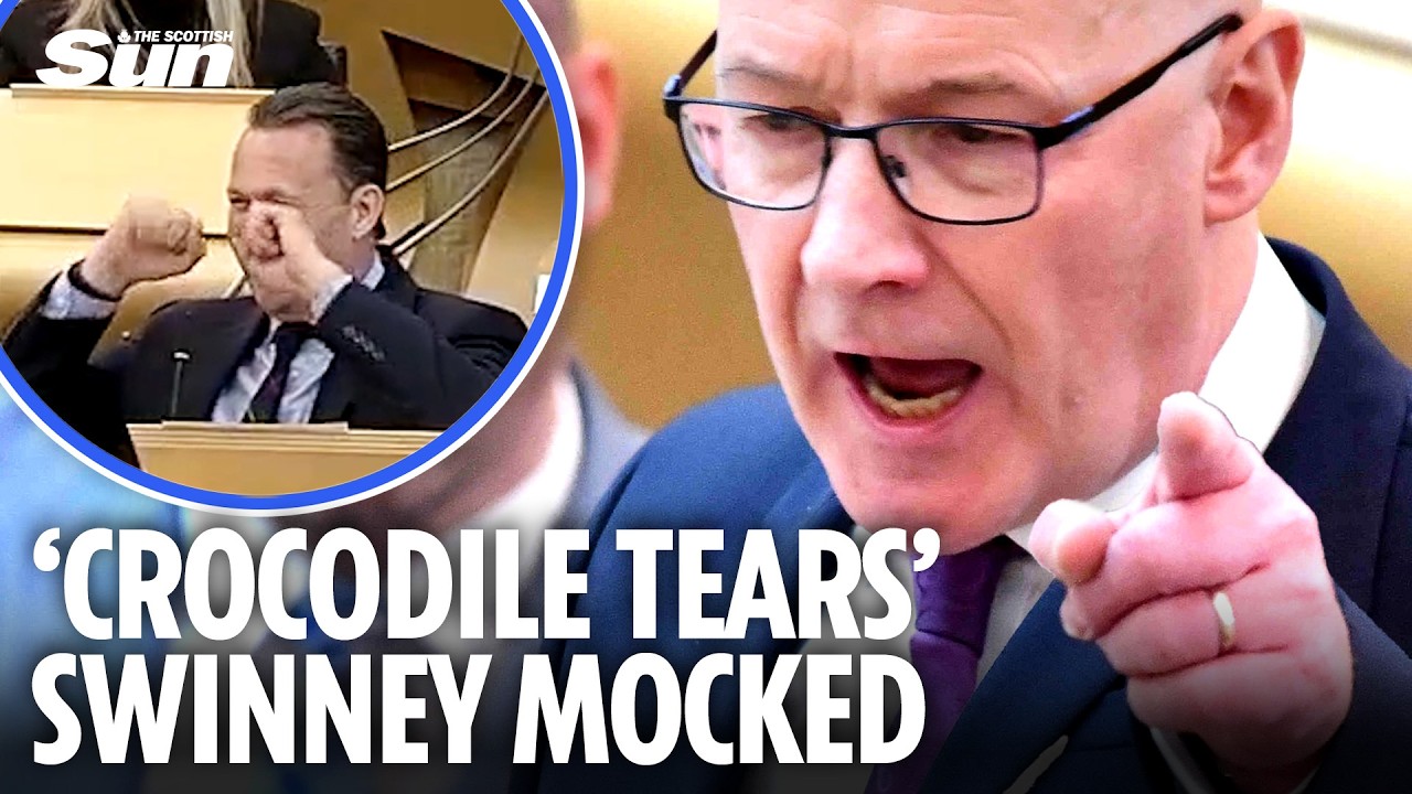 Furious John Swinney Mocked For Crocodile Tears After Accusation He 