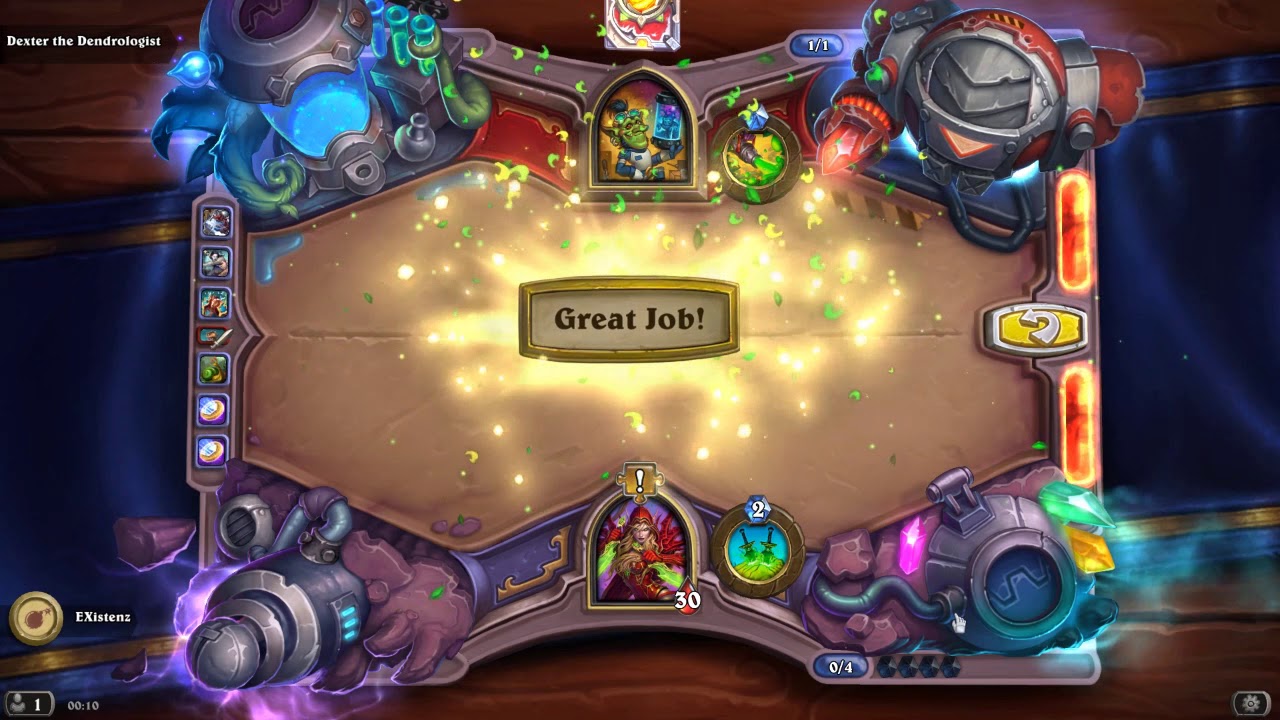 Hearthstone: The Boomsday Project - Dexter the Dendrologist (Board Clear)