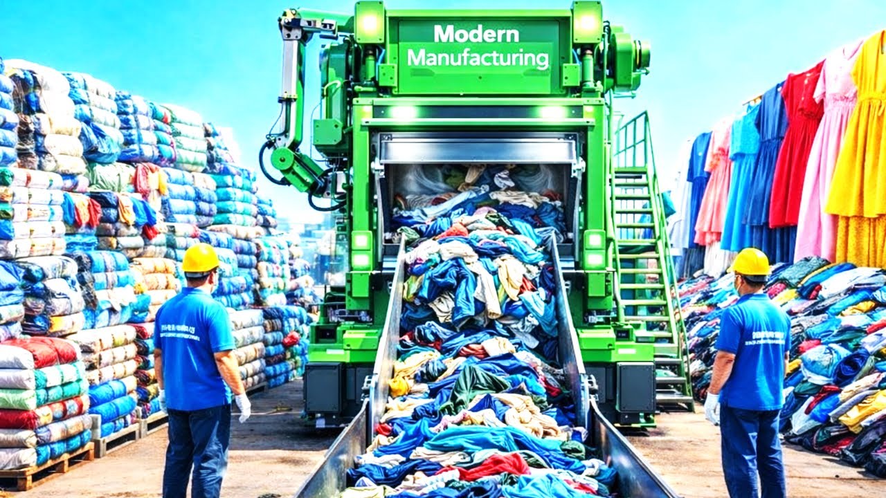 How Ralph Lauren Turns Old Clothes Into New Fashion – Inside the Recycling Process