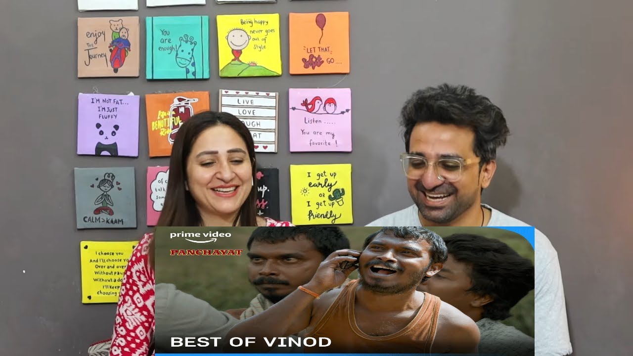 Pakistani Reacts to Best Of Vinod From Panchayat | Funny Moments | Prime Video