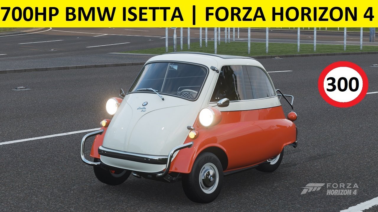 700HP BMW Isetta | Forza Horizon 4 | Test Drive | Max Speed | 0-100 | Drifting | Burnout | Sound