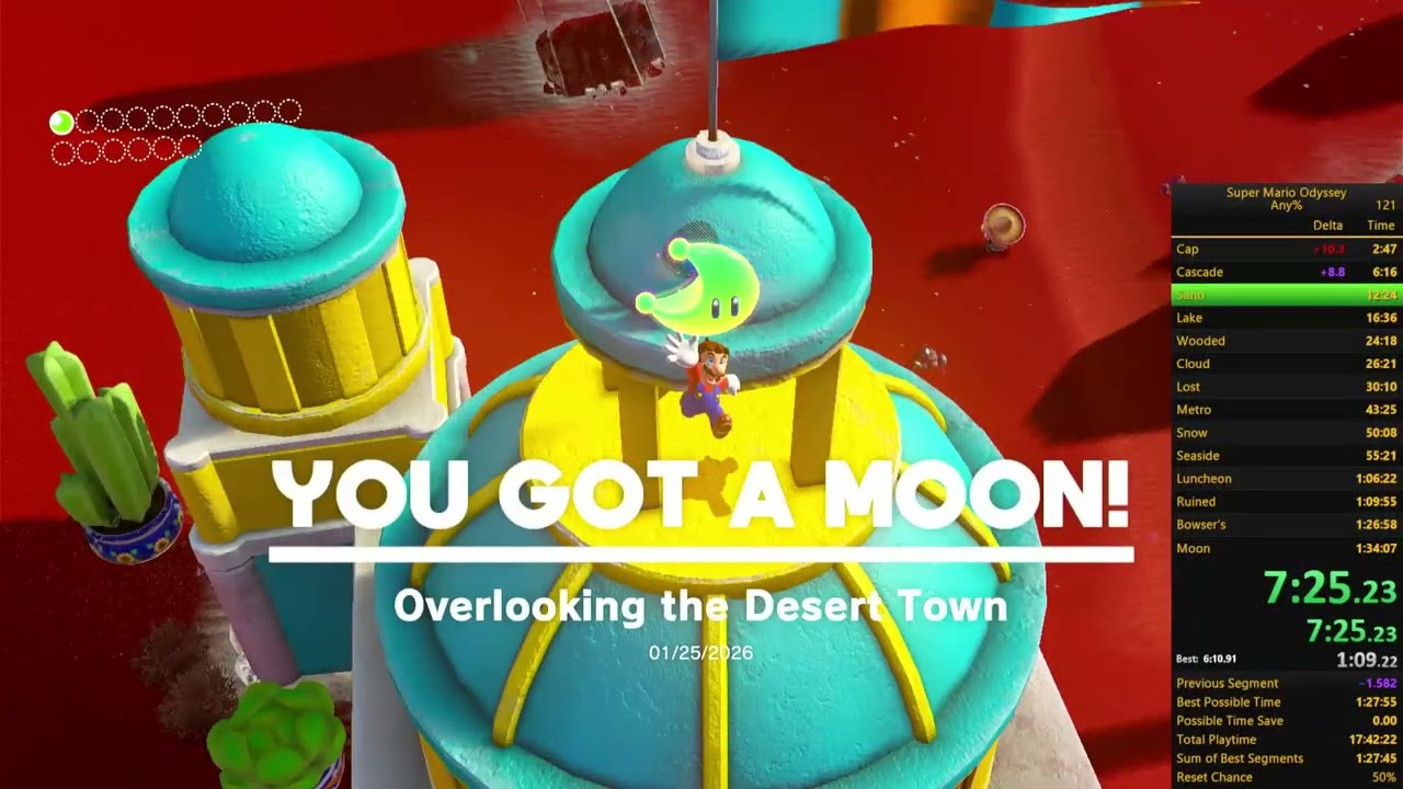 [PB] Super Mario Odyssey in 1:28:15 (My first sub-1:30:00)